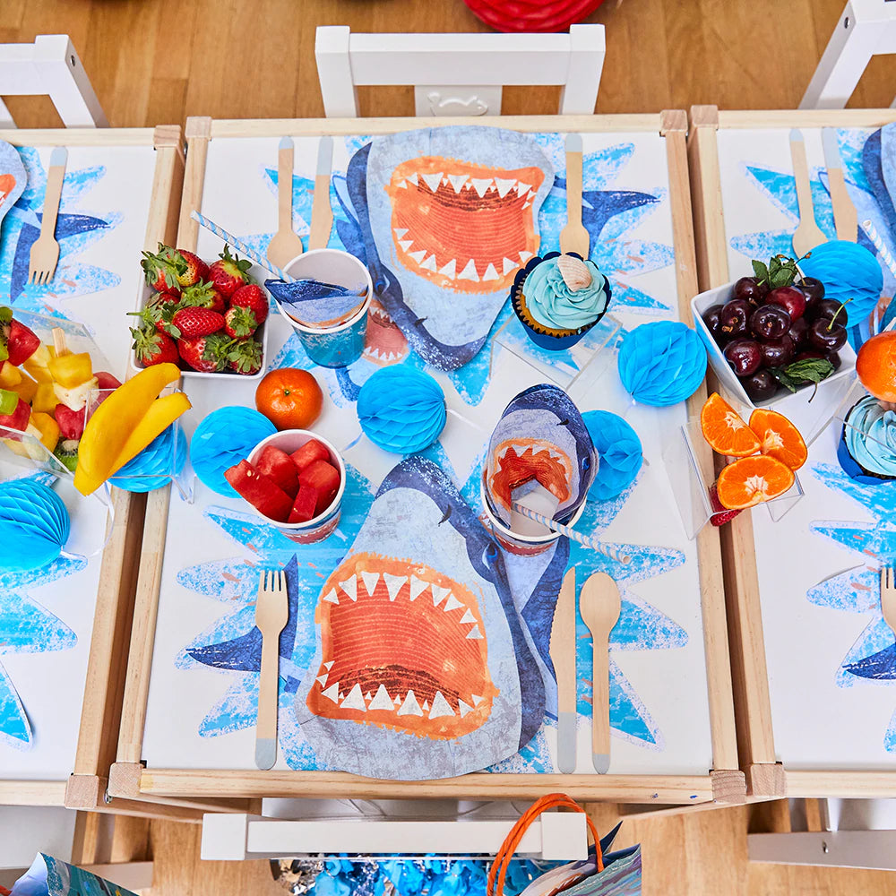 Jawsome Shark Paper Placemats 12ct | The Party Darling