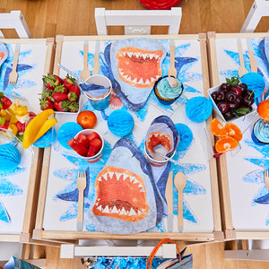Jawsome Shark Paper Placemats Display