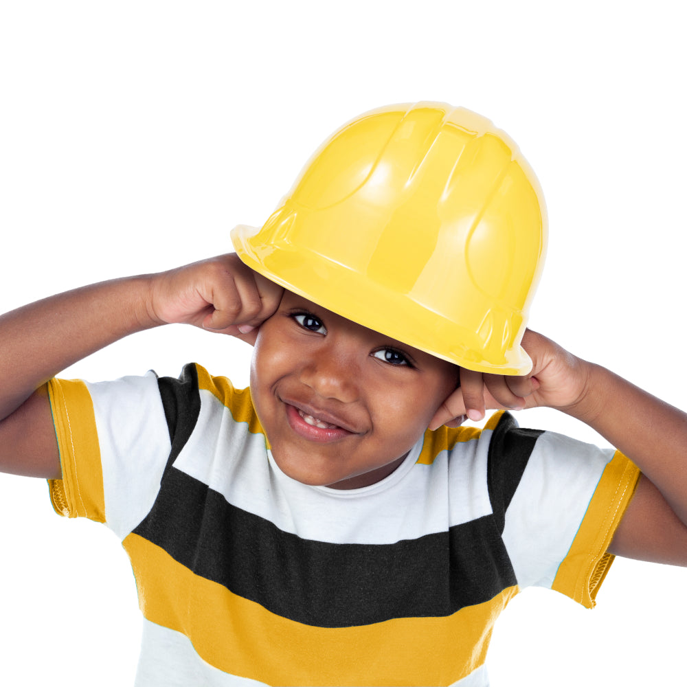 Yellow Construction Party Hard Hat | The Party Darling