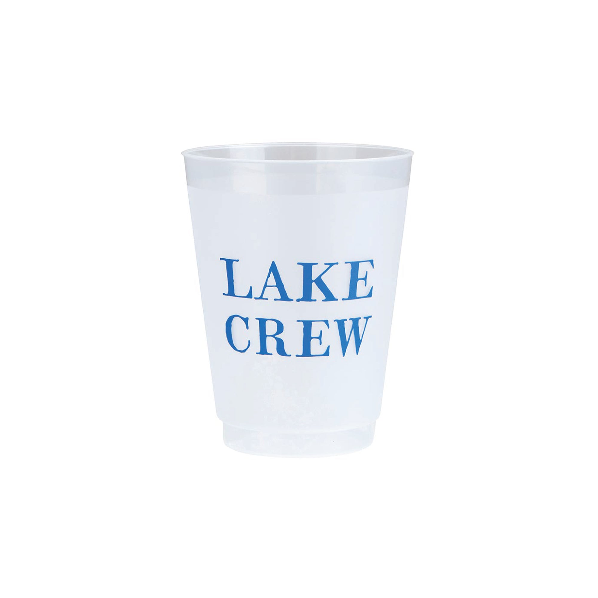 Lake Crew Frosted Plastic Cups 8ct | The Party Darling