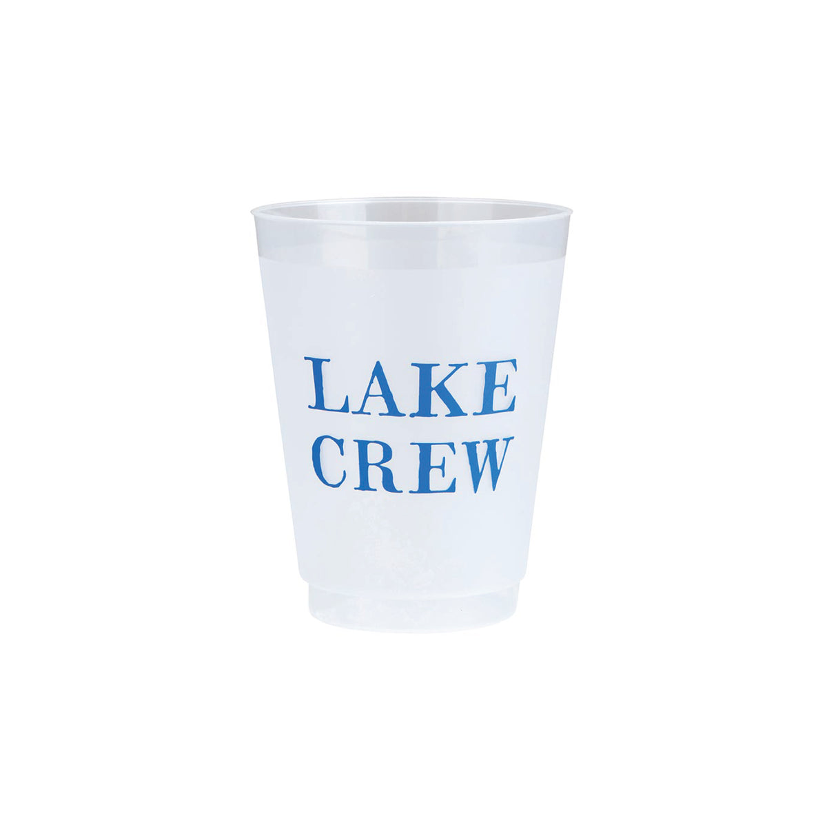 Lake Crew Frosted Plastic Cups 8ct | The Party Darling
