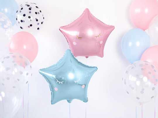 Light Blue Star Foil Balloon 19in | The Party Darling