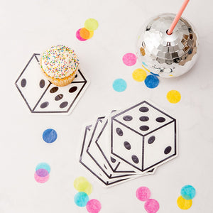 Roll The Dice Dessert Napkins 20ct - The Party Darling