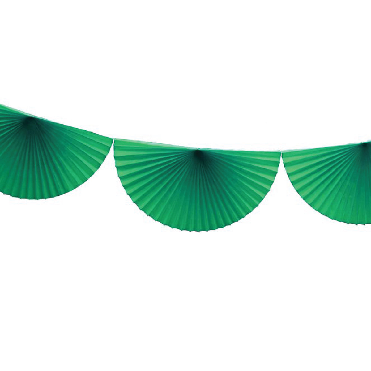 Light Green 10 Foot Bunting Fan Garland | Party Decorations