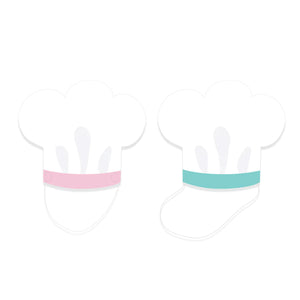 Little Chef Baking Party Hats 12ct | The Party Darling