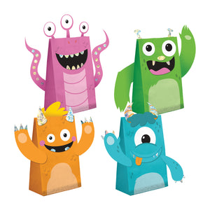 Little Monster Treat Bags 8ct | The Party Darling