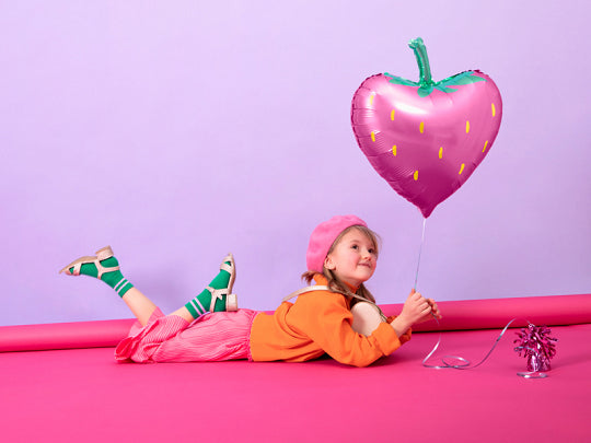 Strawberry Foil Balloon 17.5in - The Party Darling