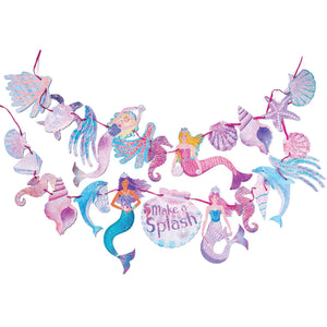 Make a Splash Mermaid Garlands 5ft | The Party Darling