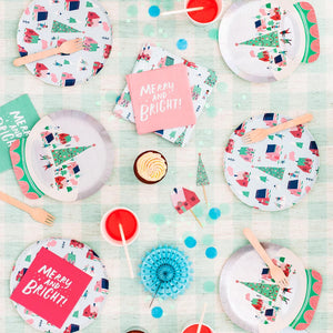 Winter Wonderland Lunch Napkins 16ct | The Party Darling