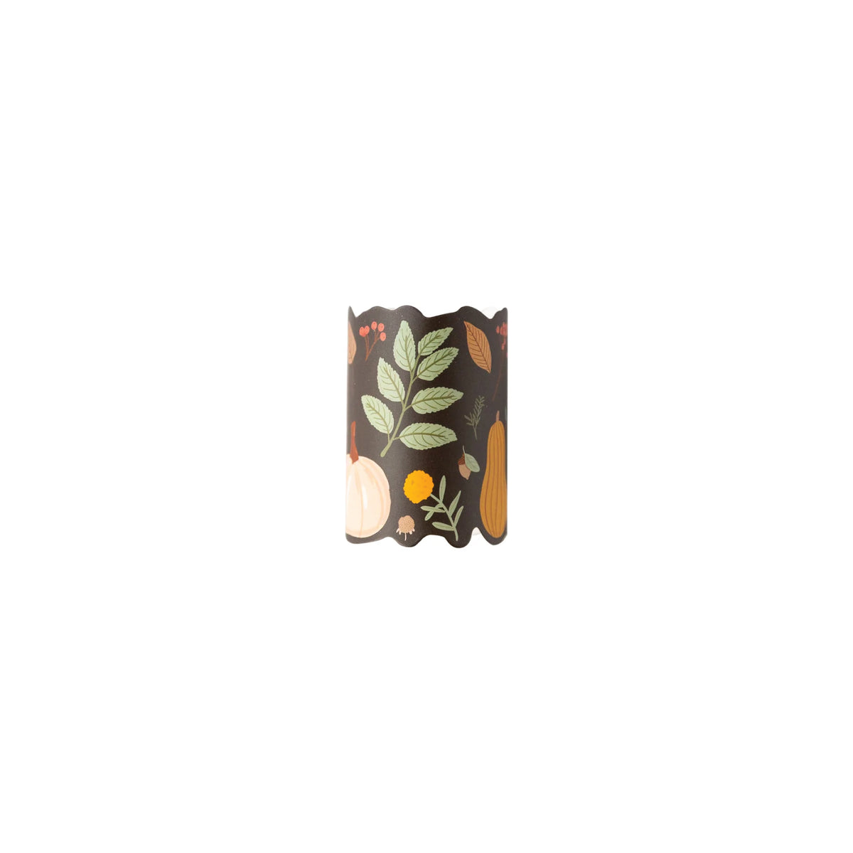 Nature Harvest Paper Napkin Rings 12ct | The Party Darling