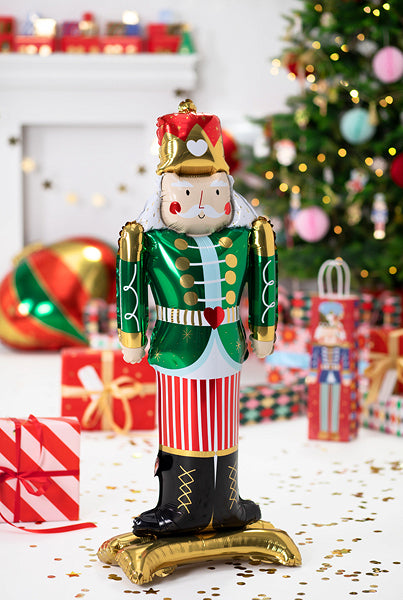 Standing Nutcracker Balloon 33.5" - The Party Darling