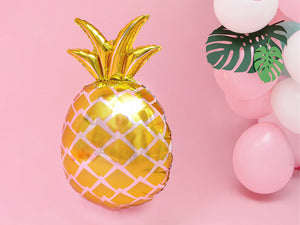 Metallic Gold Pineapple Foil Balloon 25in - The Party Darling