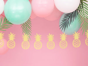 Gold Pineapple Garland 5ft - The Party Darling