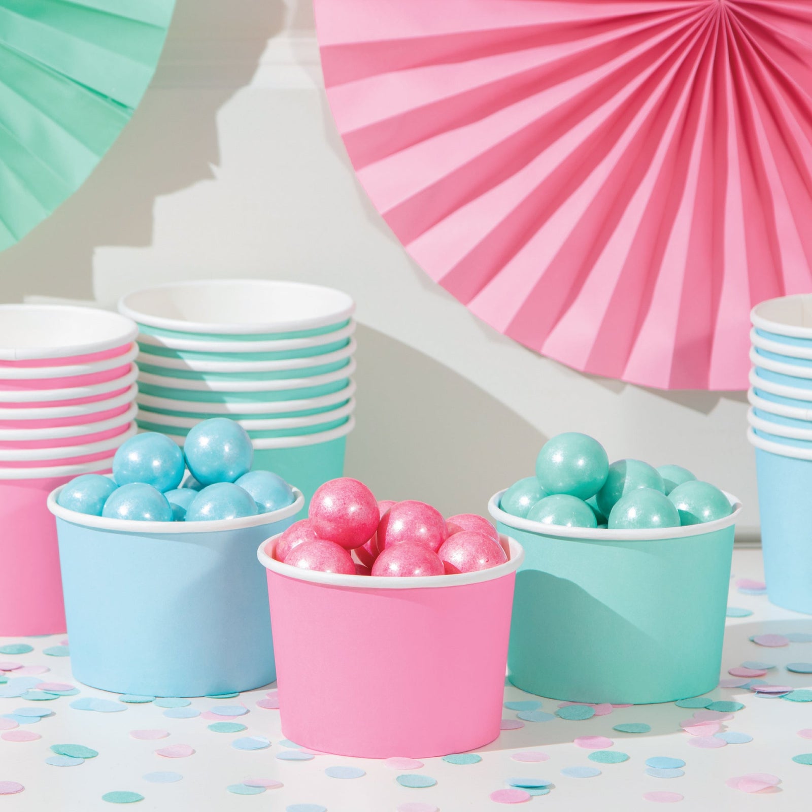 Pastel Blue Treat Cups 8ct | The Party Darling