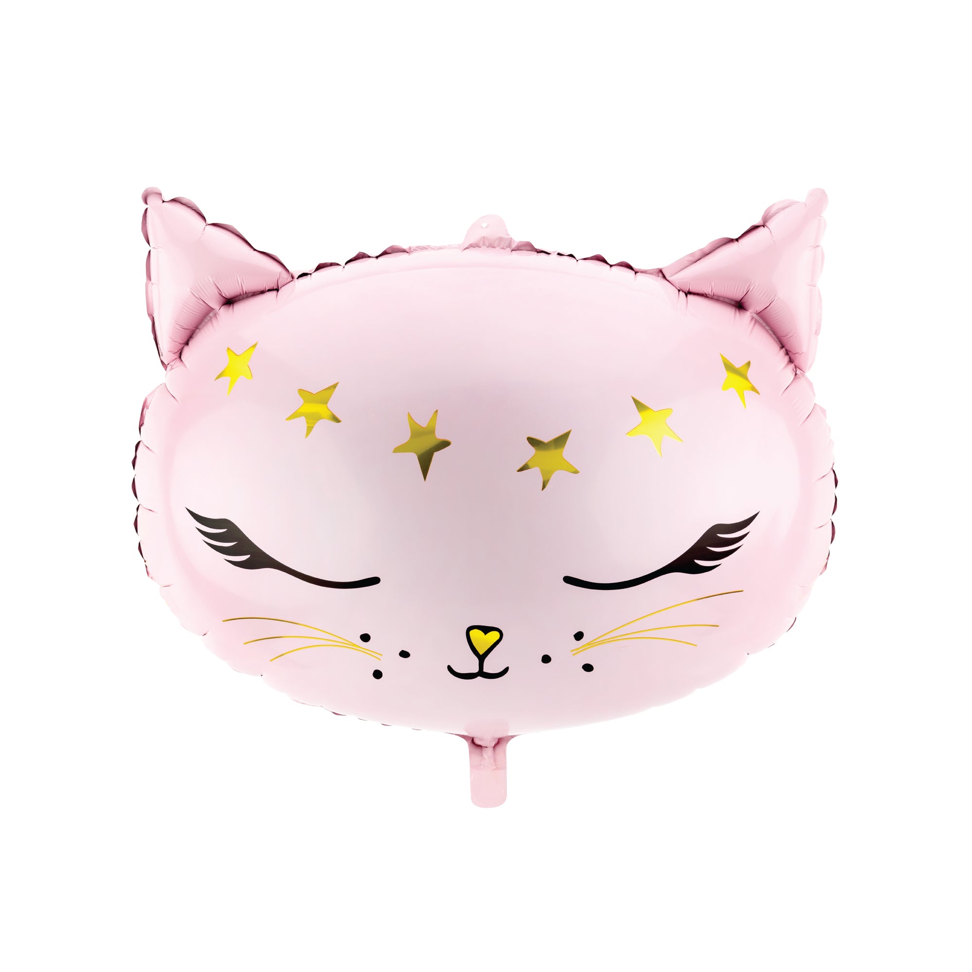 White Cute Kitten Face Balloon 18in | The Party Darling