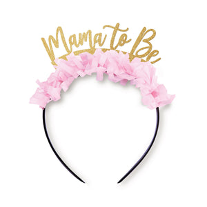Pink Fringe Mama to Be Headband | The Party Darling