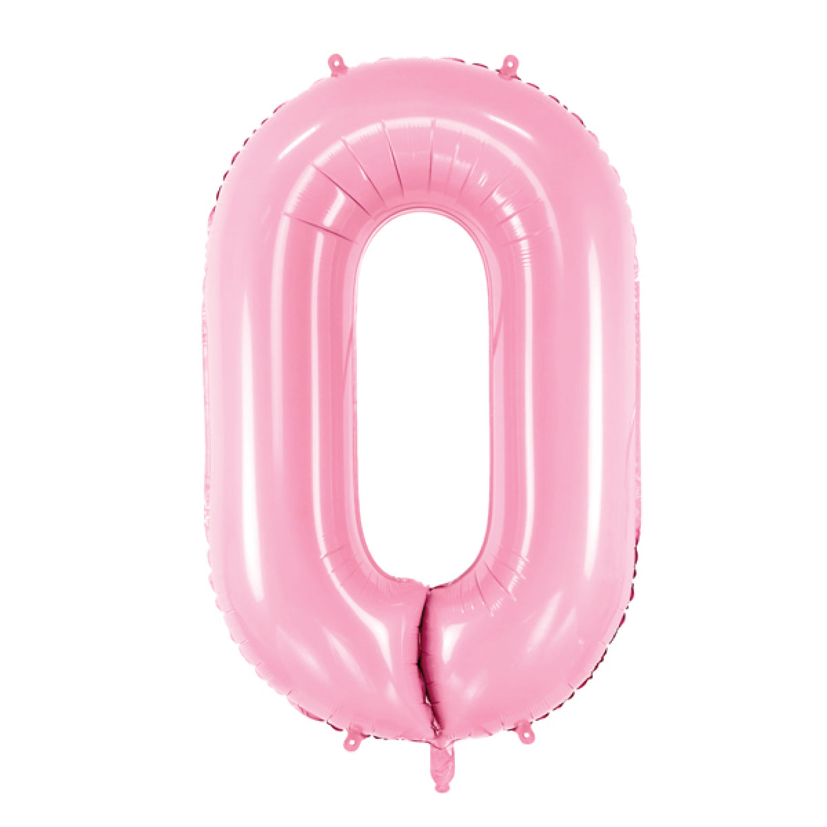 34" Pink Giant Number 0 Balloon | The Party Darling