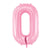 34" Pink Giant Number Balloon 0-9 | The Party Darling