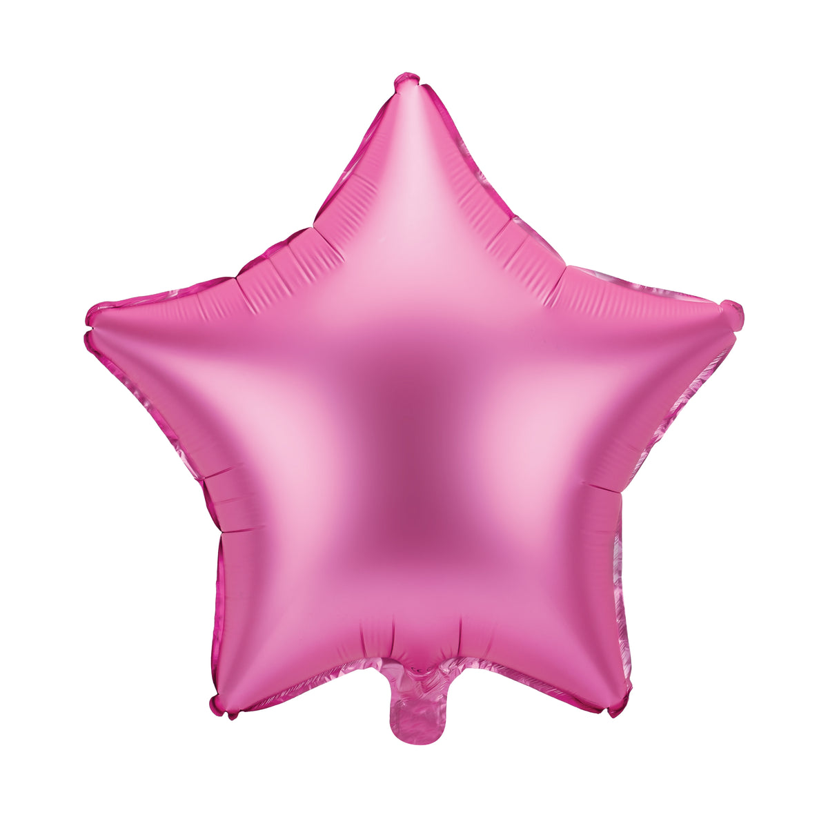 Bright Pink Star Foil Balloon 19in | The Party Darling
