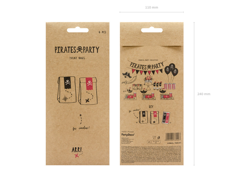 Pirate Treat Bags - The Party Darling