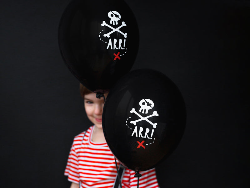 Pirate Latex Balloons 6ct | The Party Darling
