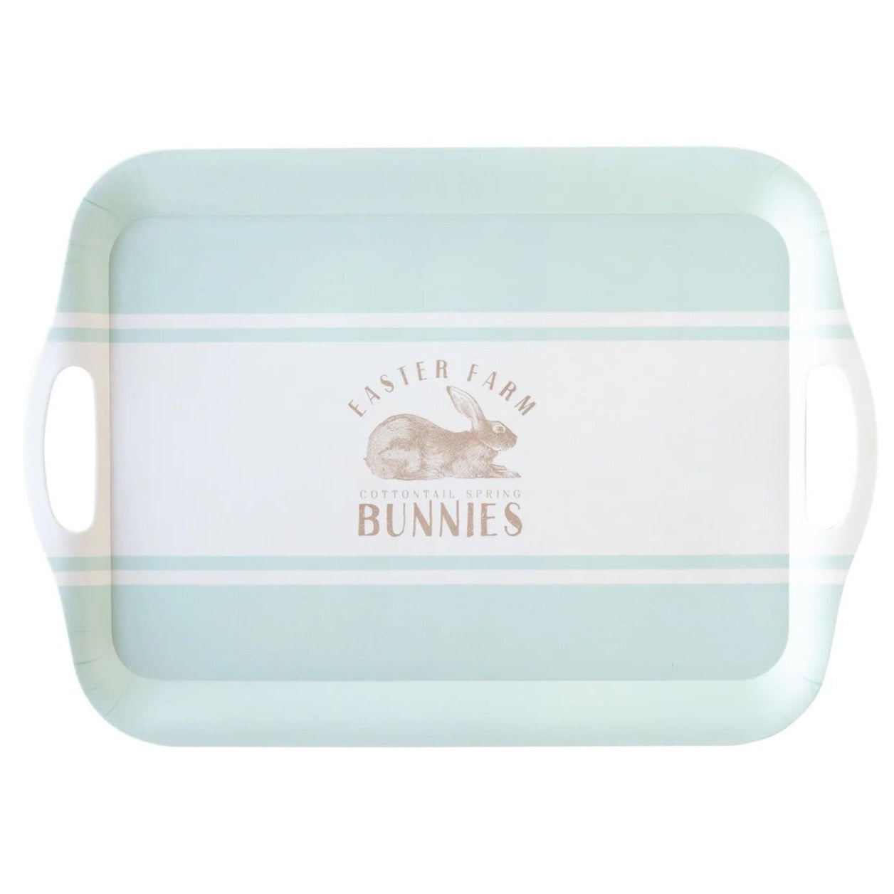 Easter Farm Reusable Bamboo Serving Tray 1ct | The Party Darling