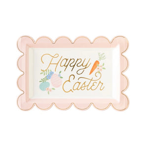 Pastel Easter Appetizer Plates 8ct | The Party Darling