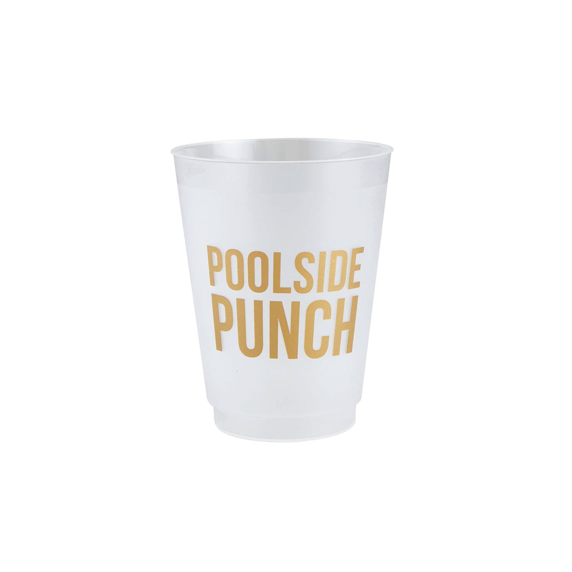 Poolside Punch Frosted Plastic Cups 8ct | The Party Darling