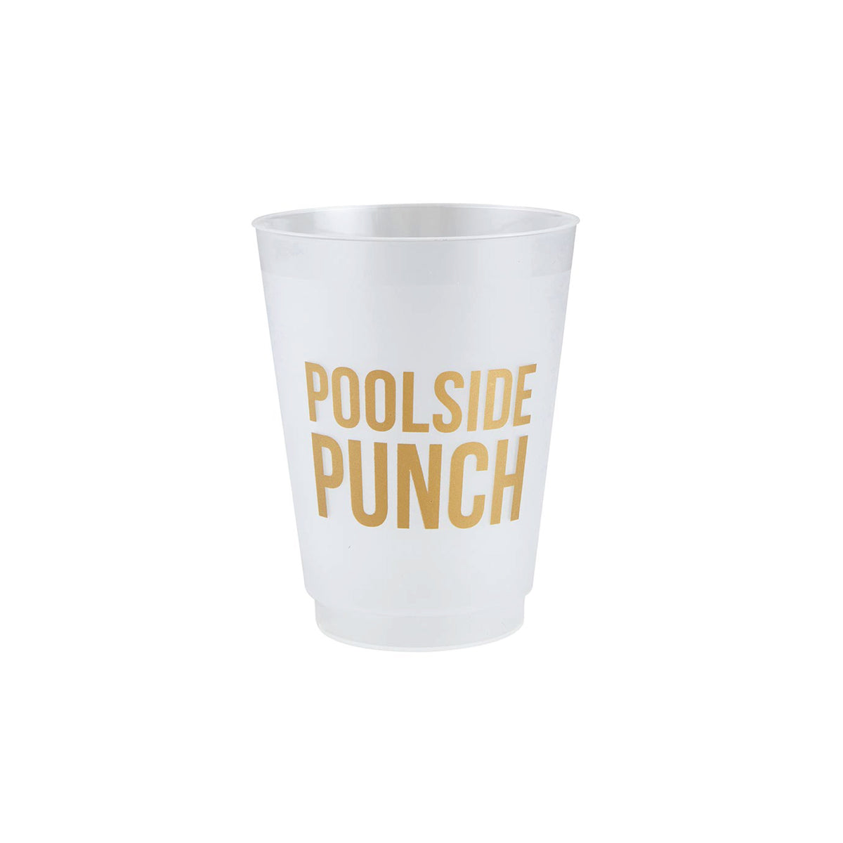 Poolside Punch Frosted Plastic Cups 8ct | The Party Darling
