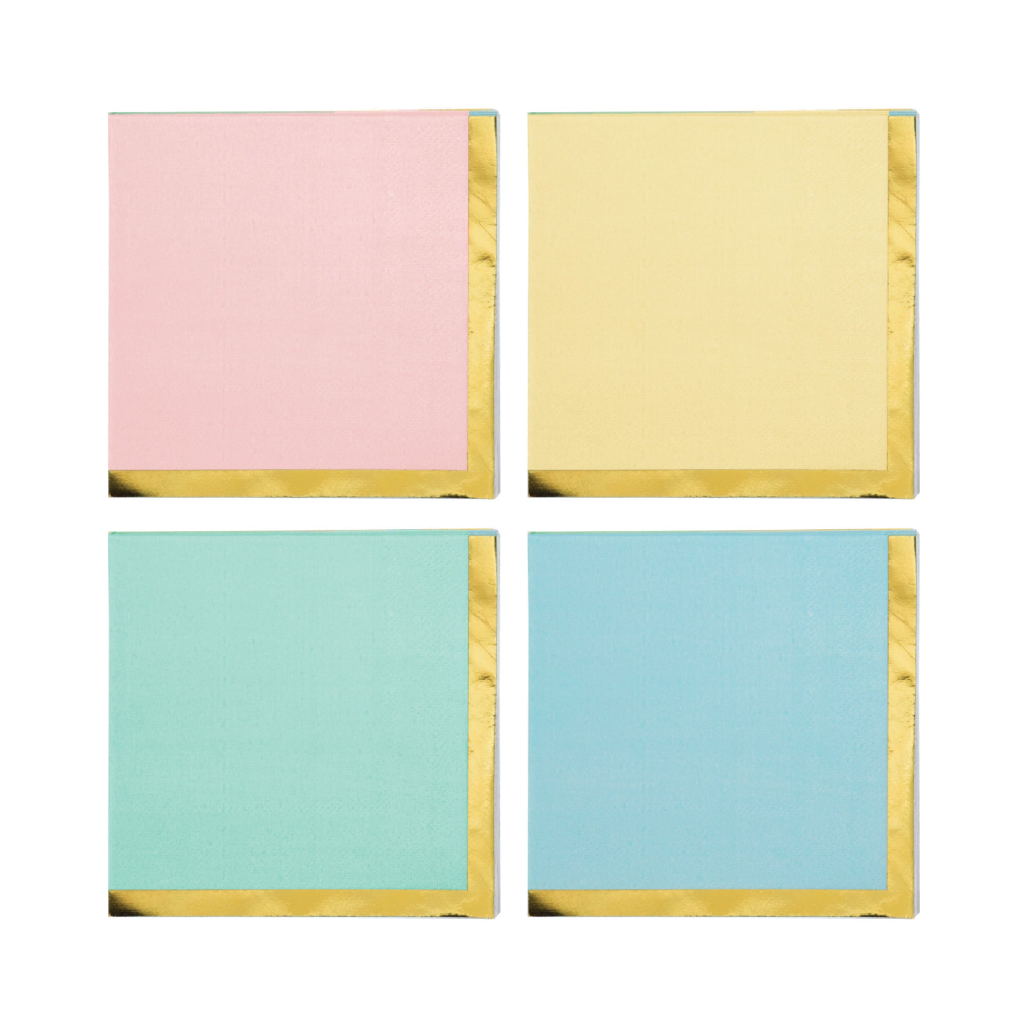 Pretty Pastel Dessert Napkins 16ct | The Party Darling