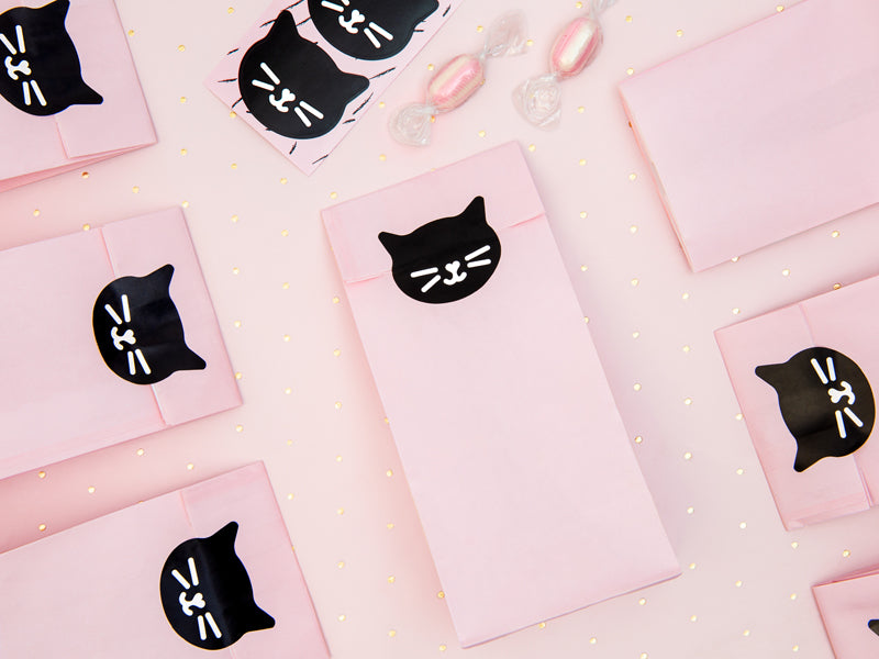 Purrfect Cat Treat Bags with Seals 6ct | The Party Darling