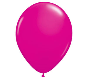 11" Latex Balloons Pack of 6 - Choose Your Color | The Party Darling