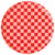 Red Checkered Dinner Plates 8ct | The Party Darling