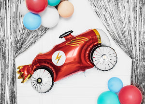 Fast Race Car Foil Balloon 36in - The Party Darling