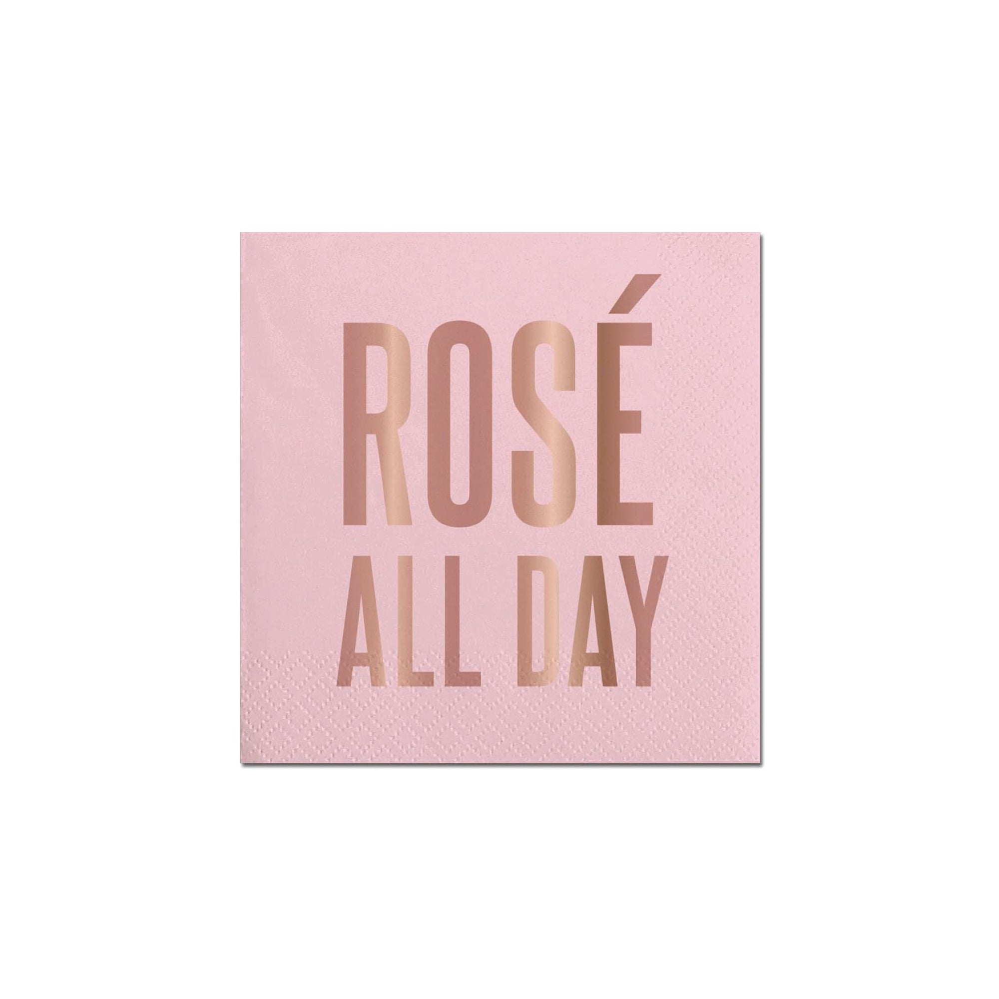 Rosé All Day Dessert Napkin 20ct | The Party Darling
