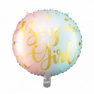 Boy or Girl Gender Reveal Balloon 14in | The Party Darling