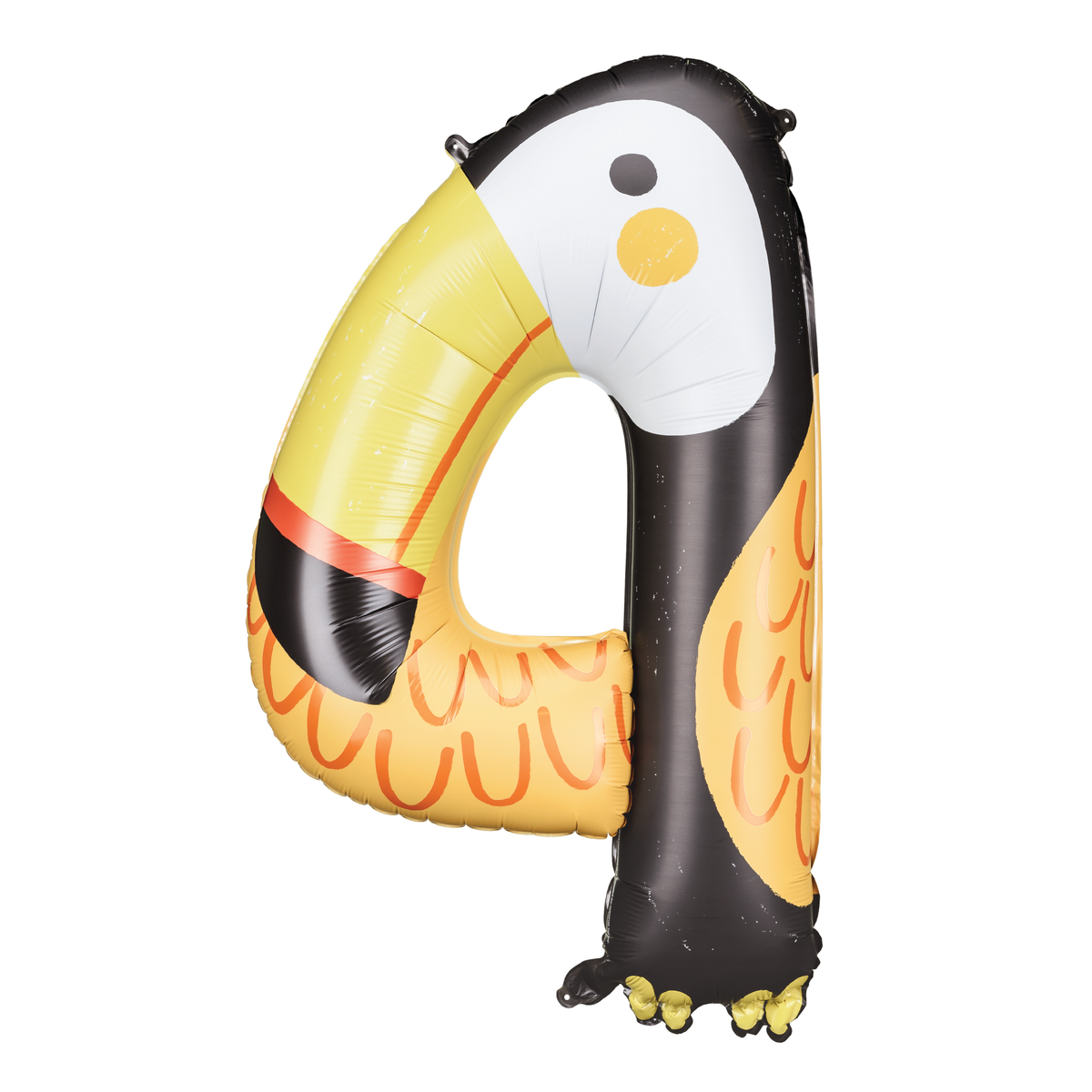 Giant Number Balloon Toucan 4 | The Party Darling