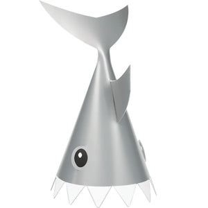 Shark Attack Party Hats 8ct - The Party Darling
