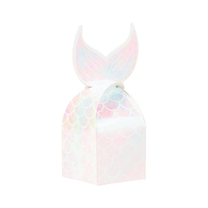 Iridescent Mermaid Tail Favor Boxes 8ct | The Party Darling