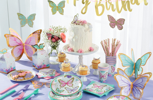 Butterfly Dessert Napkins 16ct - The Party Darling
