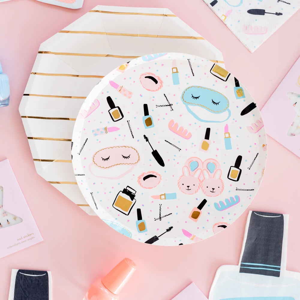 Spa Day Birthday Party Tableware