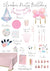 Slumber Party Sticker Sheets 4ct | The Party Darling
