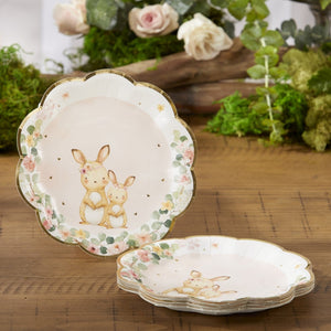 Floral Woodland Animals Dessert Plates 16ct | The Party Darling