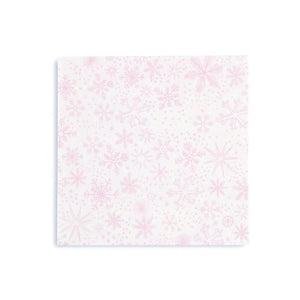 Frosted Iridescent Snowflake Napkins 16ct | The Party Darling