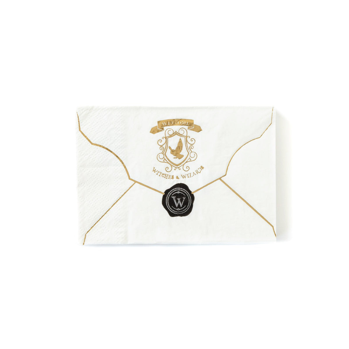 Spellbound Witches & Wizards Letter Napkins 18ct | The Party Darling