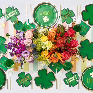 Lucky Clover St. Patrick's Day Dessert Napkins 16ct | The Party Darling