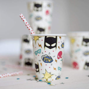 Superhero Paper Cups - The Party Darling