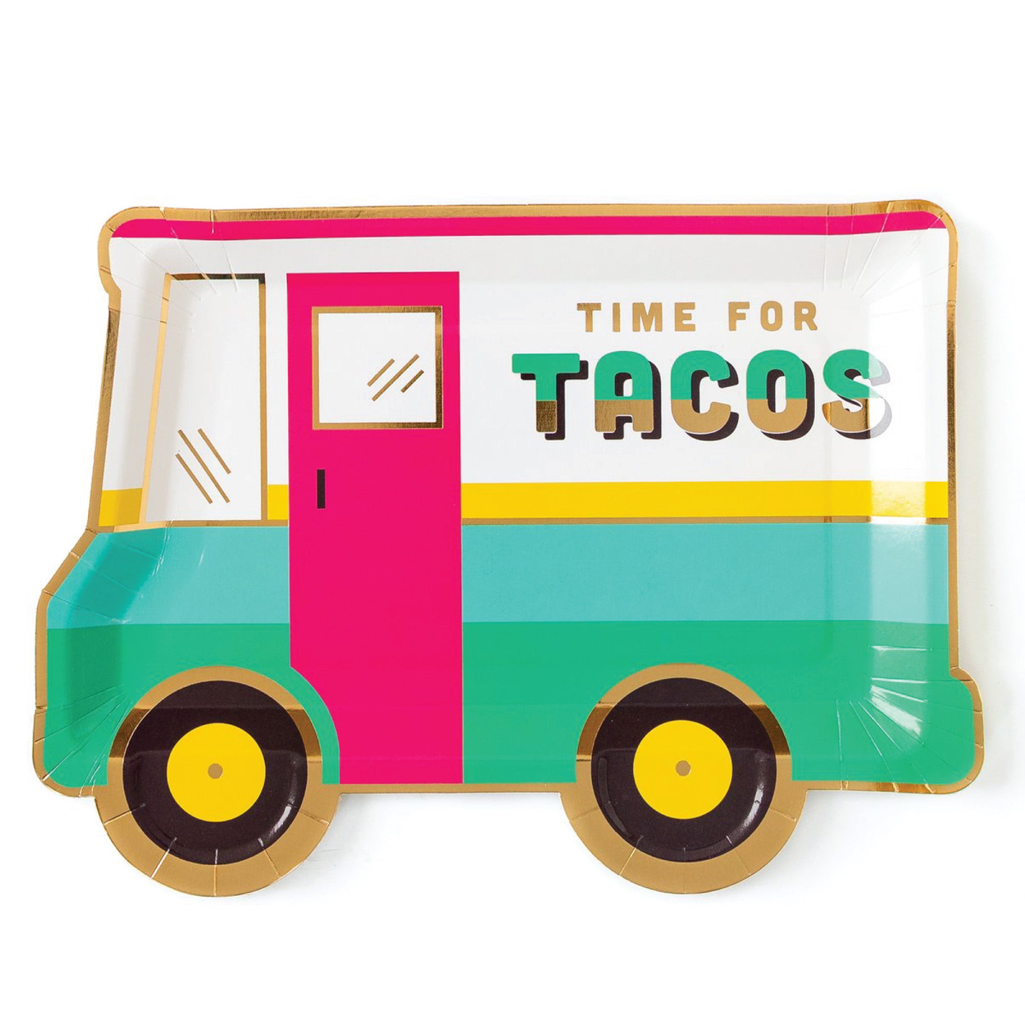 Taco Truck Lunch Plates 8ct | The Party Darling