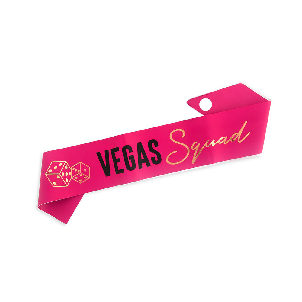 Vegas Squad Bachelorette Party Sash | The Party Darling