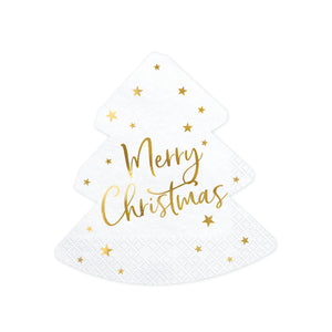 Christmas Tree Napkins 20ct | The Party Darling